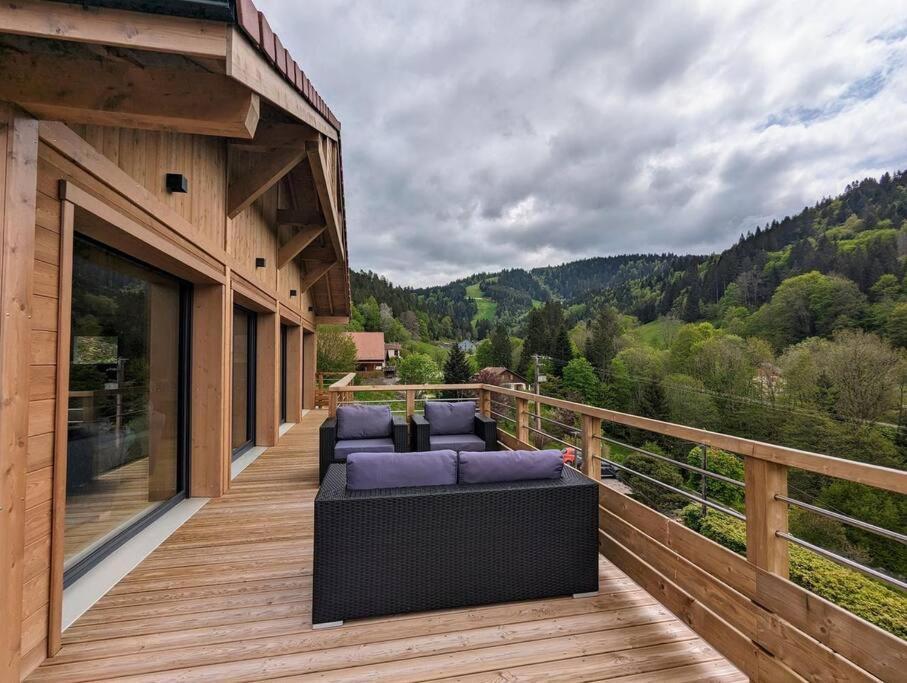 Chalet Victorine, Vue Imprenable Avec Spa Villa Gérardmer Kültér fotó