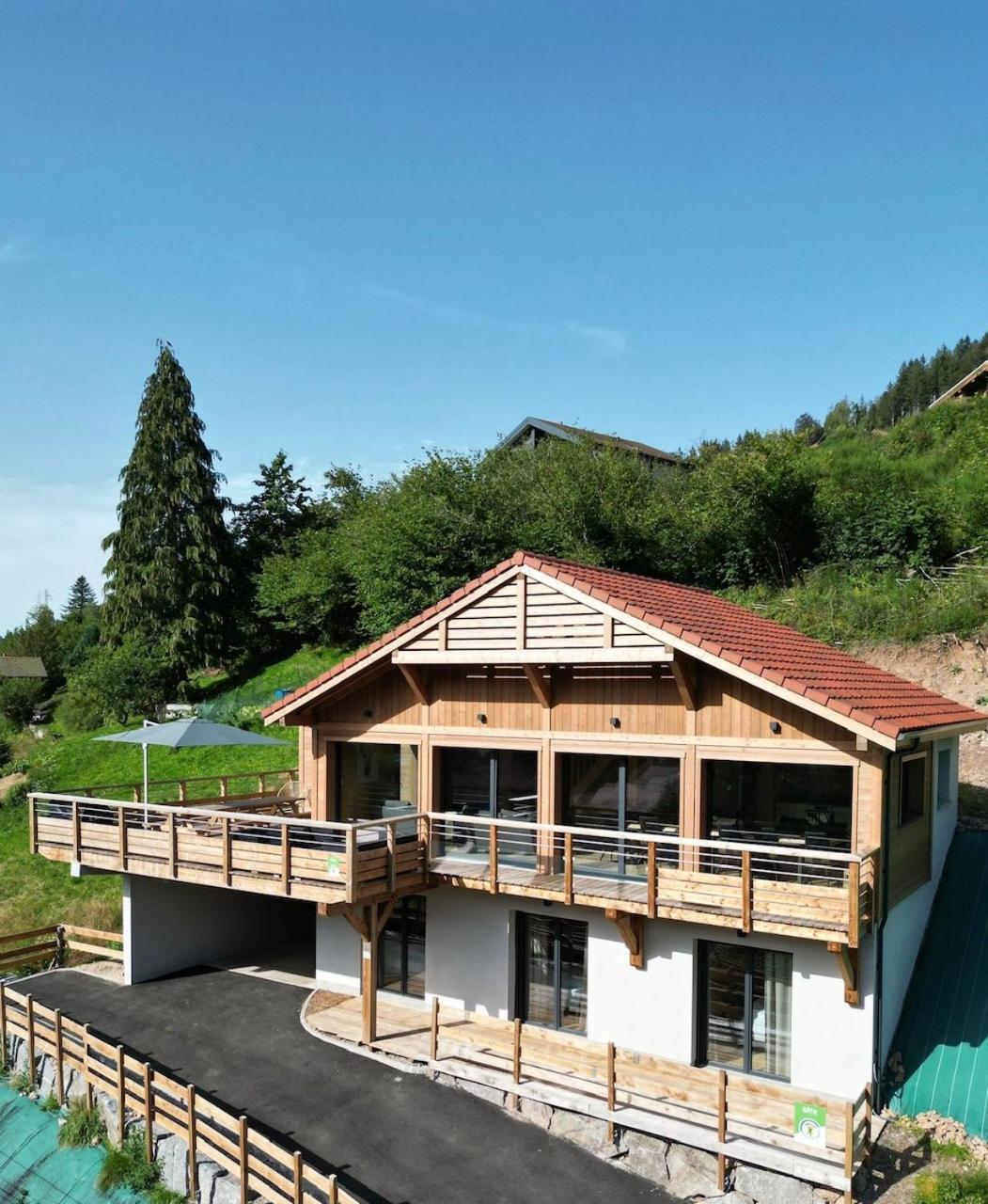 Chalet Victorine, Vue Imprenable Avec Spa Villa Gérardmer Kültér fotó