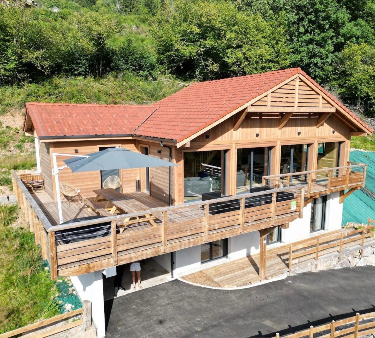 Chalet Victorine, Vue Imprenable Avec Spa Villa Gérardmer Kültér fotó